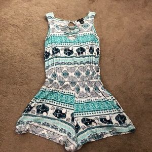 EUC Elephant Romper